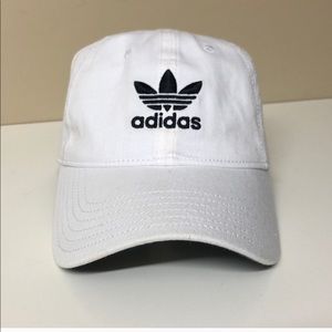 White Adidas Hat
